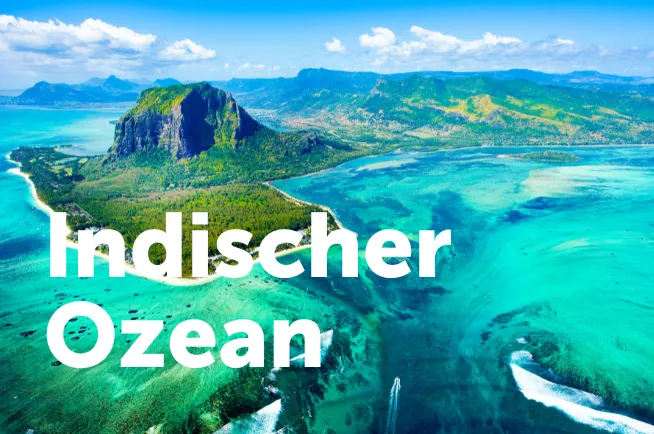 Inseln im indischen Ozean